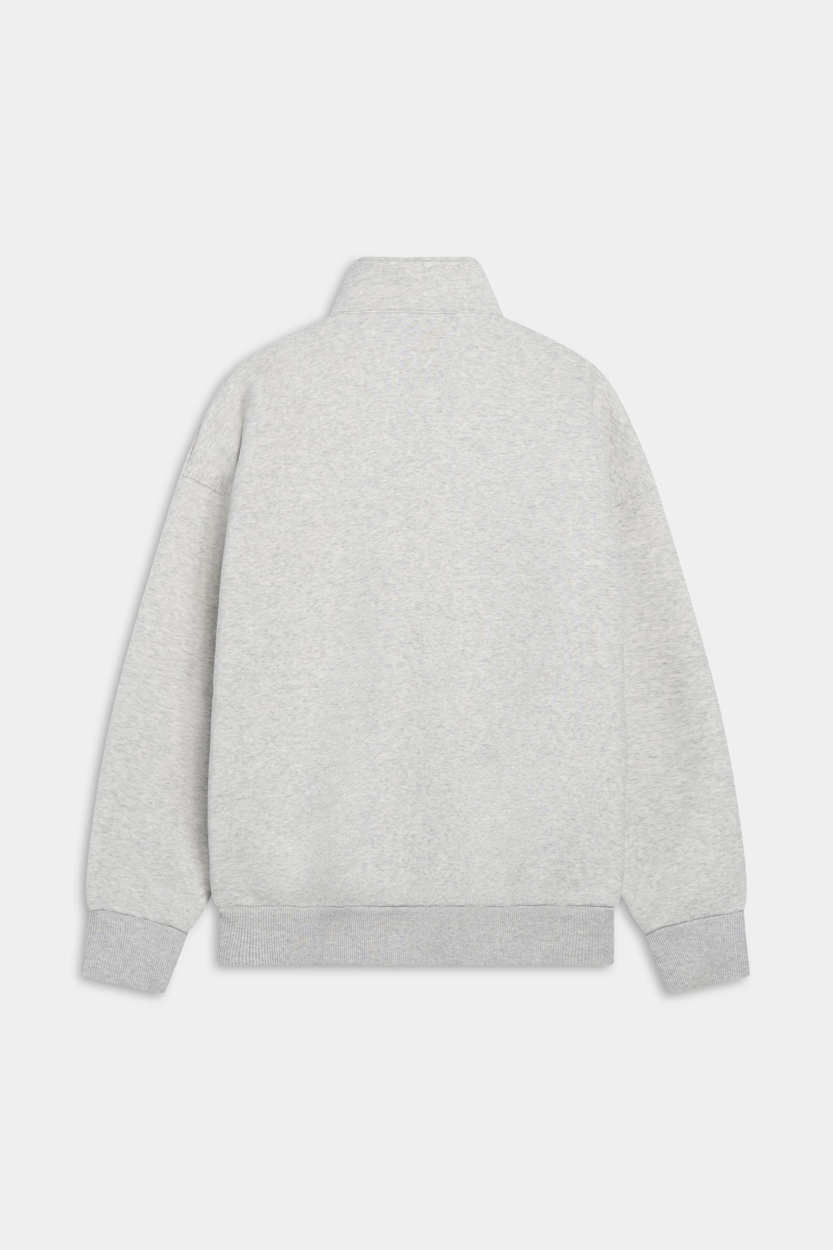 M. 1/4 Zip - Grey Melange